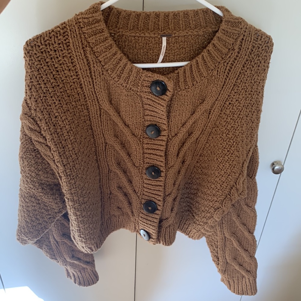 Free people bonfire cardi